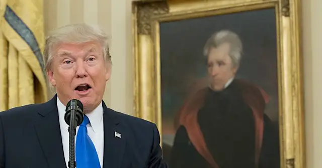 Трамп и его кумиры: выборы-2020 в США пройдут под знаком Эндрю Джексона и Владимира Путина