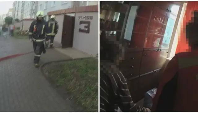 Плявниеки: женщина подожгла свою квартиру, чтобы привлечь к себе внимание