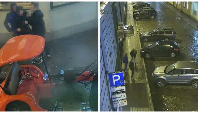 Сорвали злость на припаркованных автомобилях: подростки в Старой Риге устроили погром