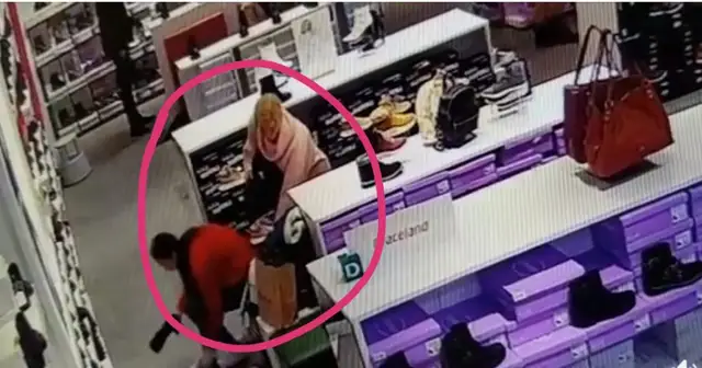 Осторожно: в «Акрополе» орудует блондинка-воровка (ВИДЕО)