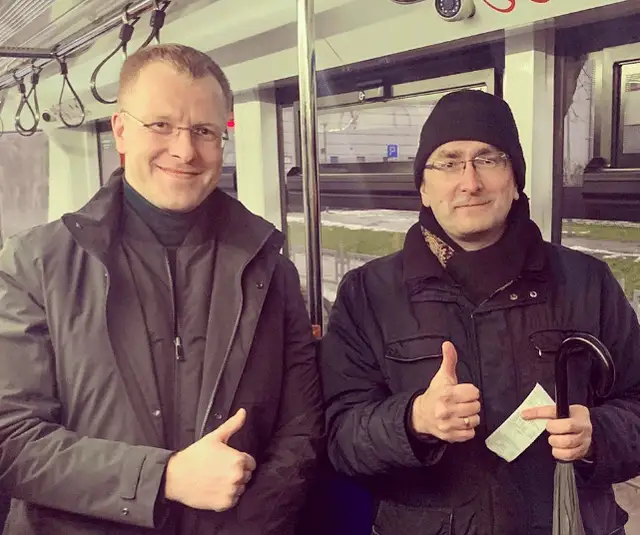 Reģionālās vizītes laikā Linkaits uzteicis maksāšanas sistēmu Daugavpils tramvajos