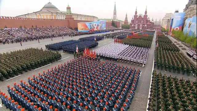 На параде в Москве 9 мая не будет военной техники