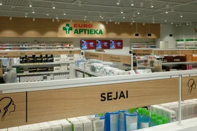 Временно закрыта «Euroaptieka» в Риге, на ул. Слокас: заболел её сотрудник