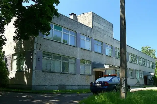В Вецмилгрависе горел заброшенный детский сад в котором жили украинские гастарбайтеры
