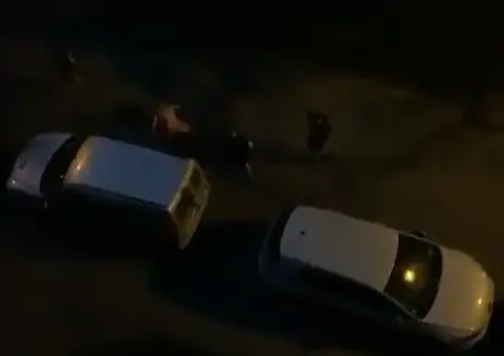 И голым в Кенгарагс пустили: в соцсетях появилось видео необычной драки в рижском микрорайоне