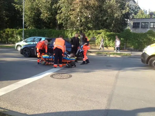 ДТП в Кенгарагсе: сбит ребенок на самокате (ФОТО)