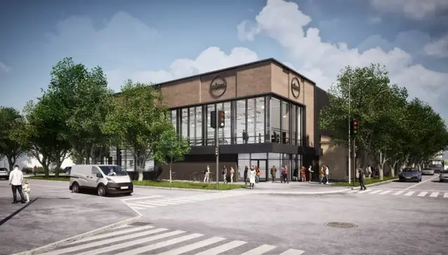 «Lidl Latvija»: Kalnciema ielas veikala fasādes risinājums sasauksies ar kvartāla industriālo pagātni