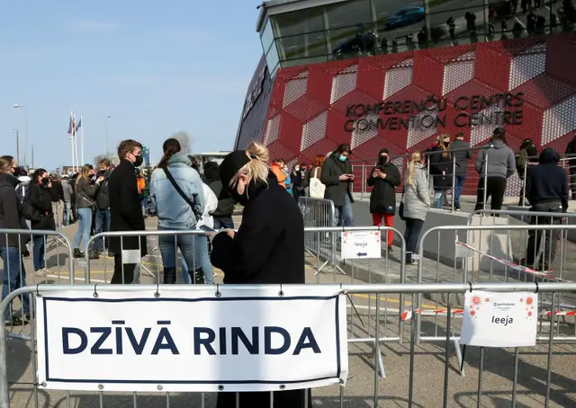 Vakcīnas pret Covid-19 pirmo poti līdz šim saņēmuši 14% Latvijas iedzīvotāju