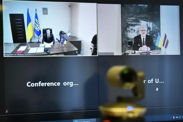 Latvijas un Ukrainas prezidenti paraksta kopīgu deklarāciju par Ukrainas virzību uz Eiropas Savienību