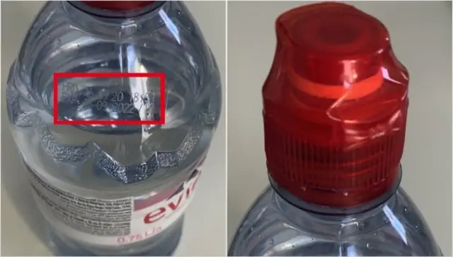 В одной из партий воды Evian обнаружены остатки дезинфицирующего средства