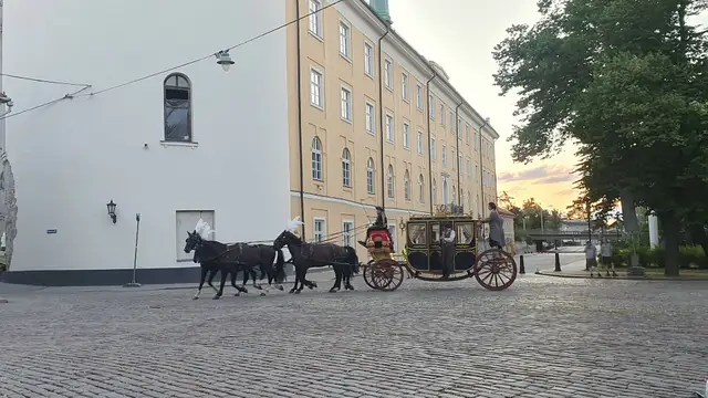 В Старой Риге снимают кино: наша столица будет изображать Вену 19-го века