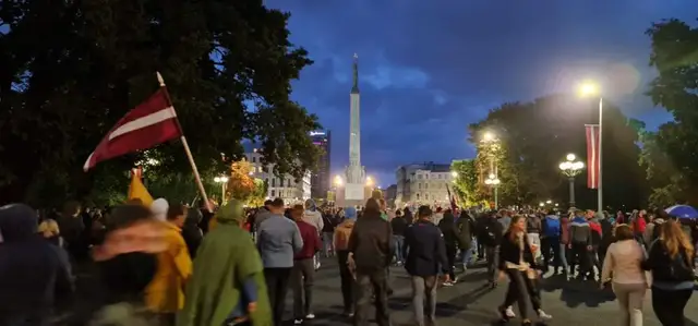 После «акции Гобземса»: напали на полицейского!