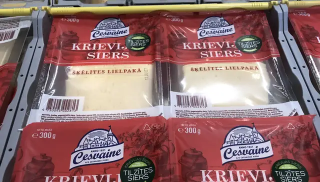 «Cesvaines piena» produkcijas nosaukumā turpmāk vairs netiks ietverts Krievijas vārds