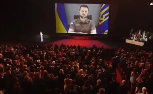 «Я уверен — диктатор проиграет». Зеленский выступил на открытии Каннского фестиваля (ВИДЕО)