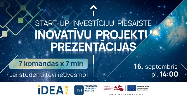 iDEAHUB studentu inovatīvu projektu prezentācijas pasākums