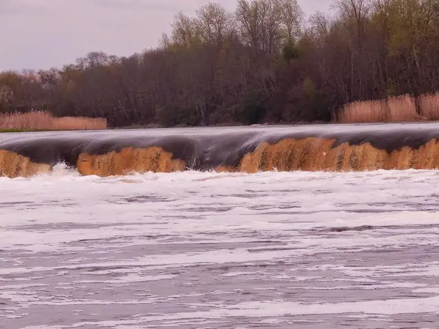 Ранним утром на Венте замечено удивительное зрелище (ВИДЕО)
