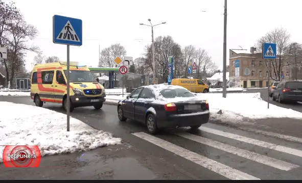 ДТП в Иманте: на пешеходном переходе сбит ребенок