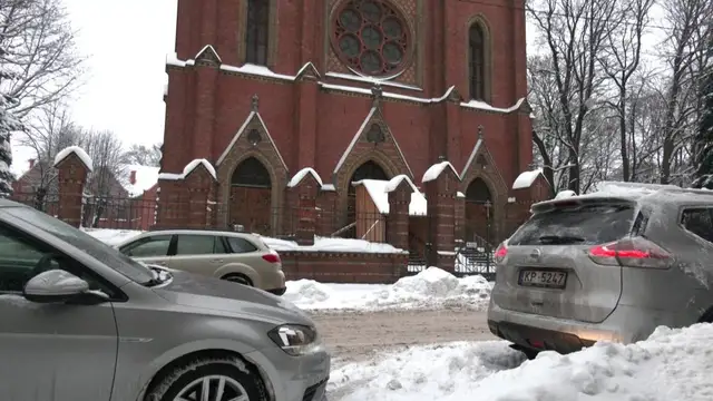 В Риге загорелась церковь из-за нечищеного дымохода (ФОТО)