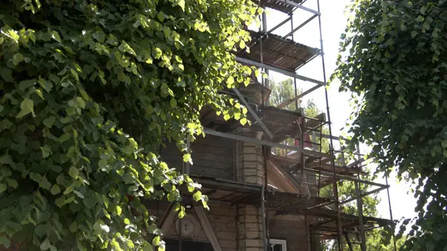 В Болдерае загорелась церковь
