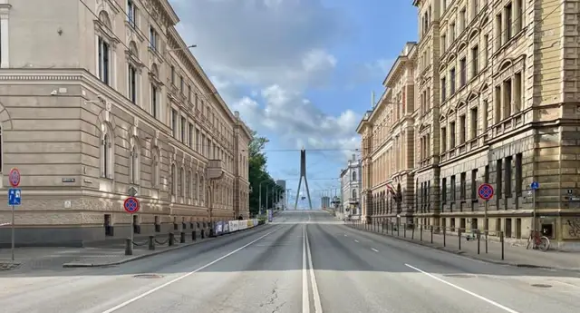 Съезд с Вантового моста по направлению в центр будет ограничен: подробности