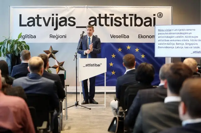 «Latvijas attīstībai» maina vizuālo identitāti un piedāvā plānu Latvijas konkurētspējas atjaunošanai