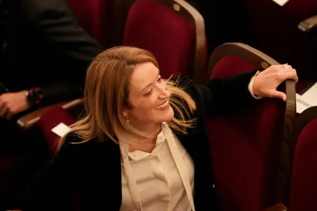 Латвию посетит председатель Европарламента Роберта Метсола