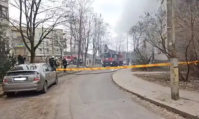 Во время пожара многоквартирного дома в Вильнюсе погиб малолетний ребенок