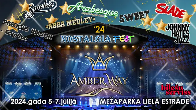 Nostalgia Fest 2024: Smokie, Slade, Sweet un citas leģendas