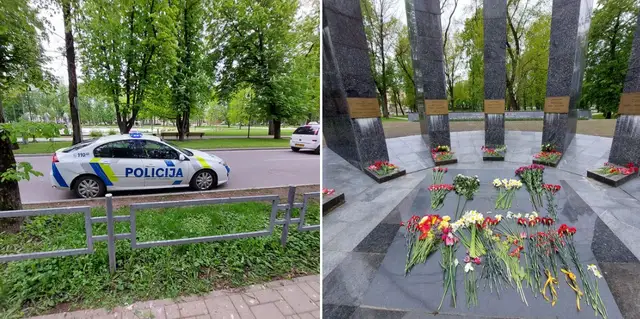 Līdz dienas vidum aizturēti seši 9.maija atzīmētāji