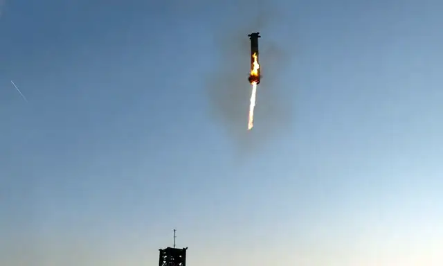 SpaceX впервые «поймала» первую ступень ракеты Starship