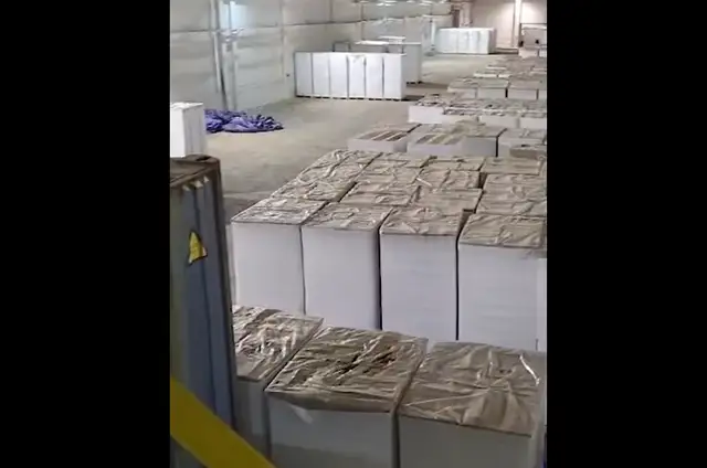 Имущество на 13 миллионов и парк ретро-автомобилей: дело о нелегальном табачном заводике под Лудзой. ВИДЕО