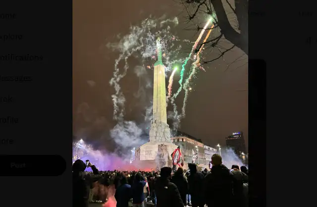 В Ригу едет толпа футбольных фанатов: Памятник Свободы обещают защитить. А остальной город?