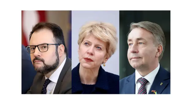 Premjere lūdz atkāpties ministrus Briškenu, Čakšu un Auguli