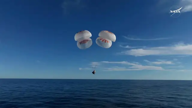 Астронавты NASA вернулись на Землю после 9 месяцев на МКС