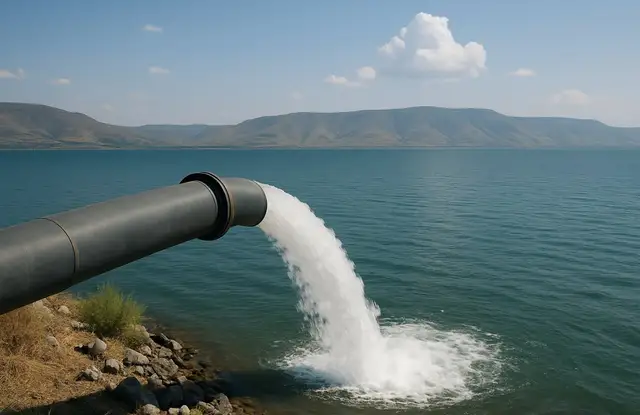 Израиль спасает легендарное озеро морской водой — опреснённой