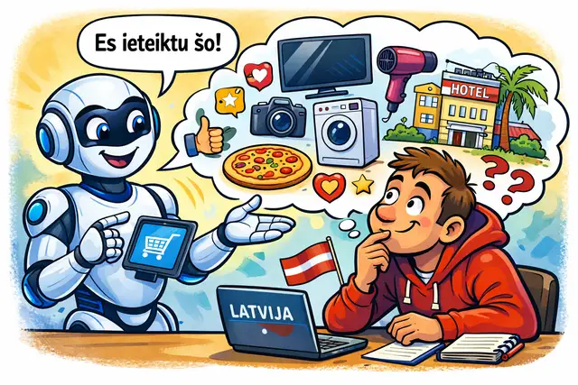 Aptauja: Latvijā 36% iedzīvotāju izmantojuši mākslīgā intelekta rīkus produktu vai pakalpojumu izvēlei