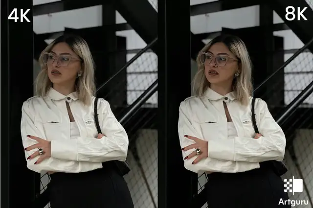 В чём разница между изображениями 8K и 4K?
