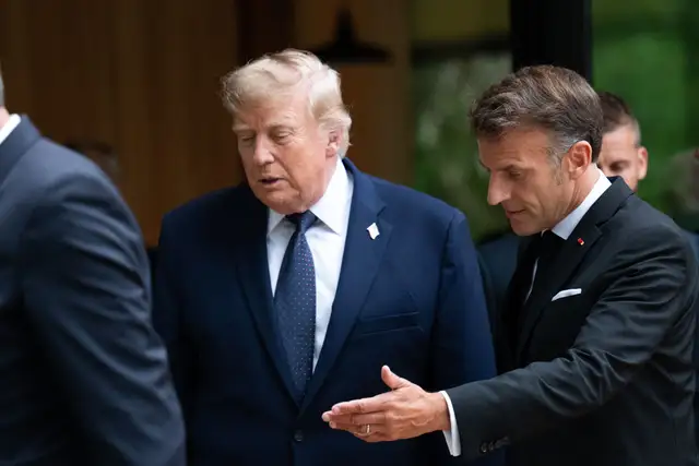 «Он считал, что Украина проиграет»: Макрон заявил, что Трамп изменил своё мнение