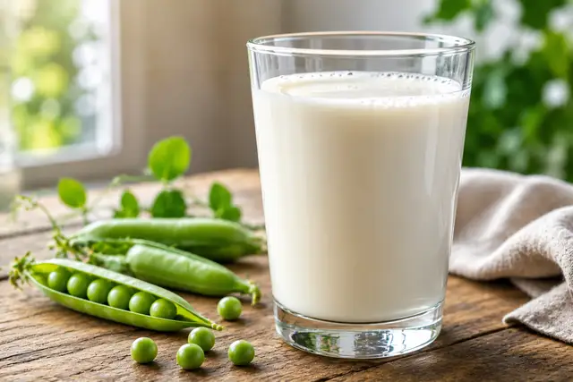 После овсяного молока Европа взялась за новый продукт: его делают из обычного гороха