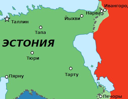 Непонятно чей дрон врезался в трубу эстонской электростанции