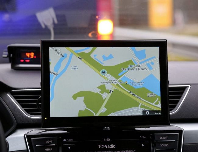 Маршрут, проложенный GPS на карте, будет называться GPS pēdojums; приживётся ли новый термин?