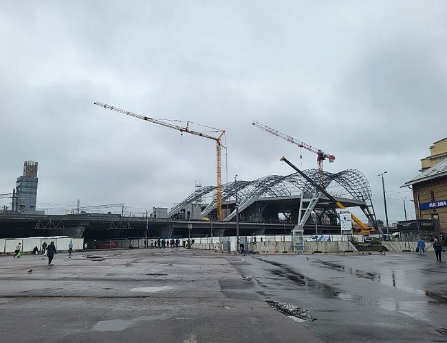Стройка века: что творится за забором Rail Baltica? (ФОТО)