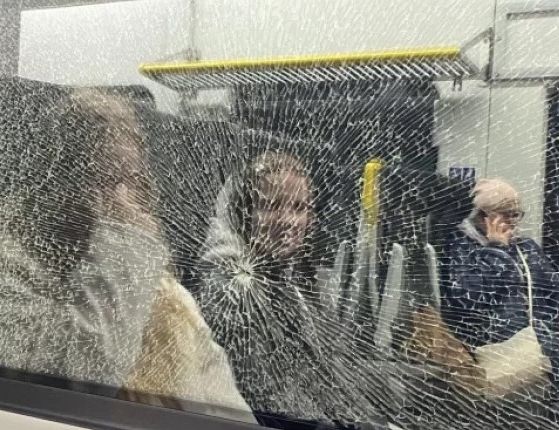 В Риге стреляли по пассажирскому поезду. Инцидент произошёл у станции Vagonu parks