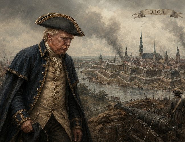 Трамп привёз под Ригу известие об измене: предвидение Александра Грина — за 300 лет до…
