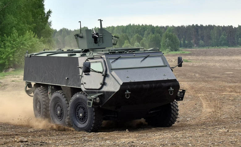 В Латвии планируют начать производство бронемашин Patria 6×6