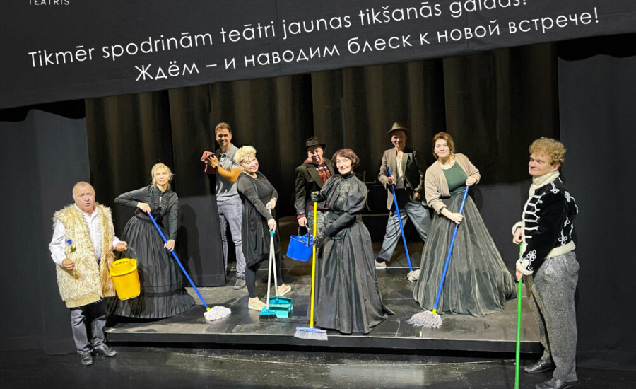 Rīgas Krievu teātris aptur darbību līdz «lokdauna» beigām