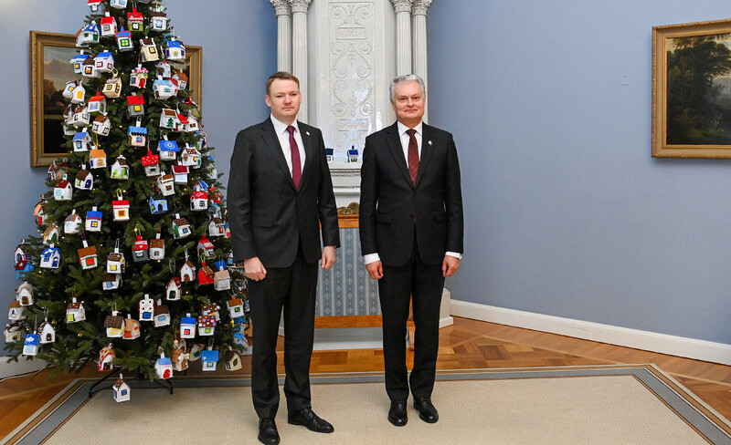 Смилтенс и президент Литвы поговорили о проблемах энергетики и региональной безопасности