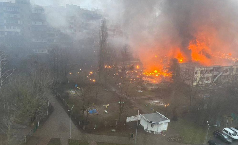 Под Киевом возле детсада упал вертолёт: погибло руководство МВД Украины (ДОПОЛНЕНО)