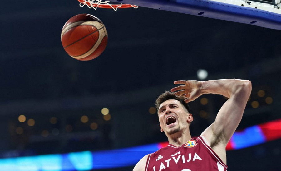 Latvijas basketbolistiem piektā vieta Pasaules kausā; Žagaram rezultatīvo piespēļu rekords