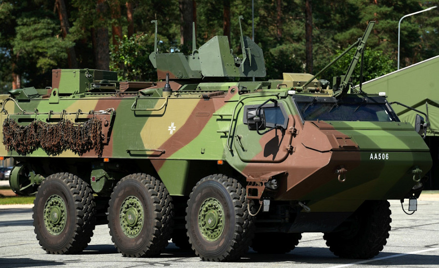 Sprūds: «Patria» 6×6 bruņumašīnas būs lielisks papildinājums Latvijas aizsardzības spējām